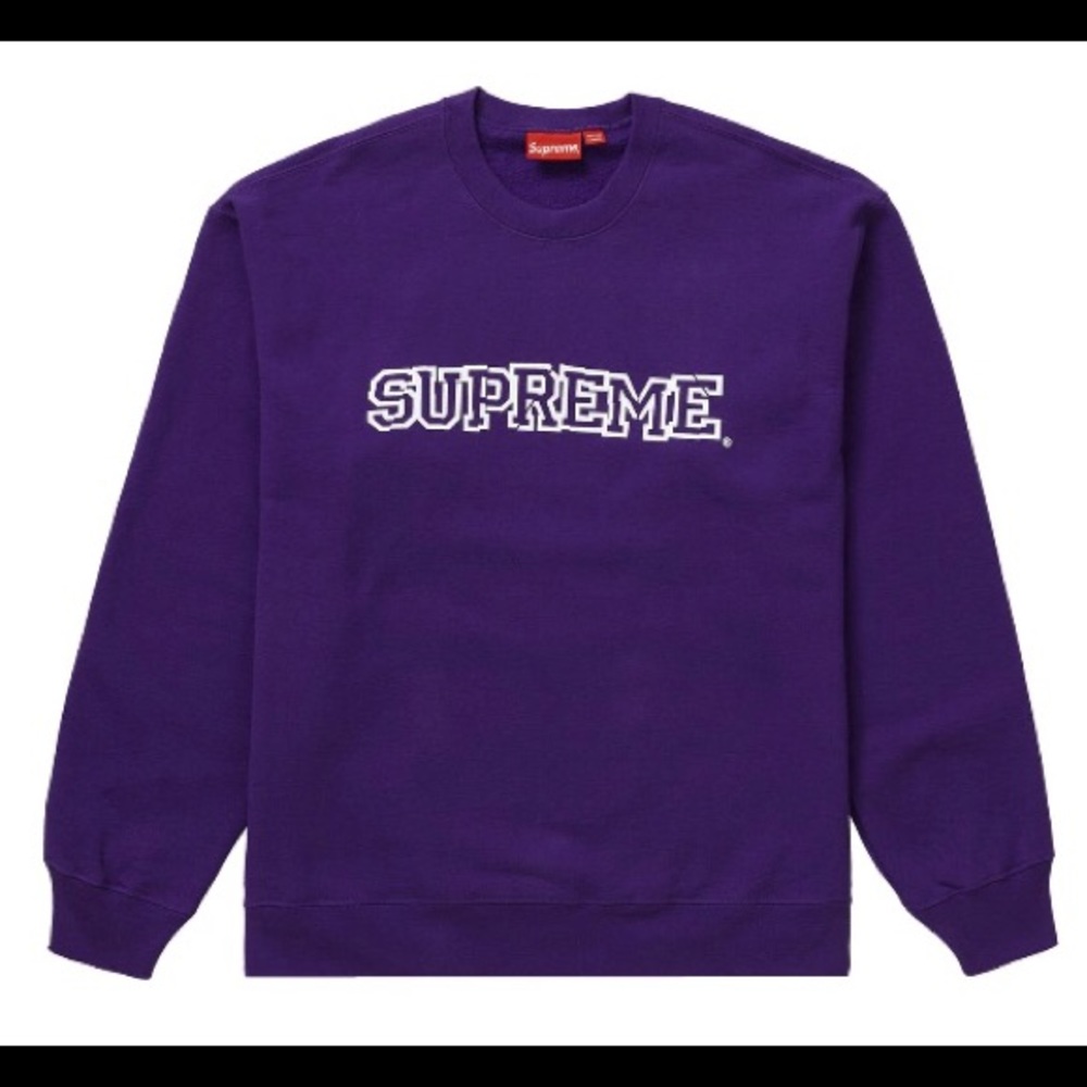 SUPREME SHATTERED CREWNECK (LARGE)